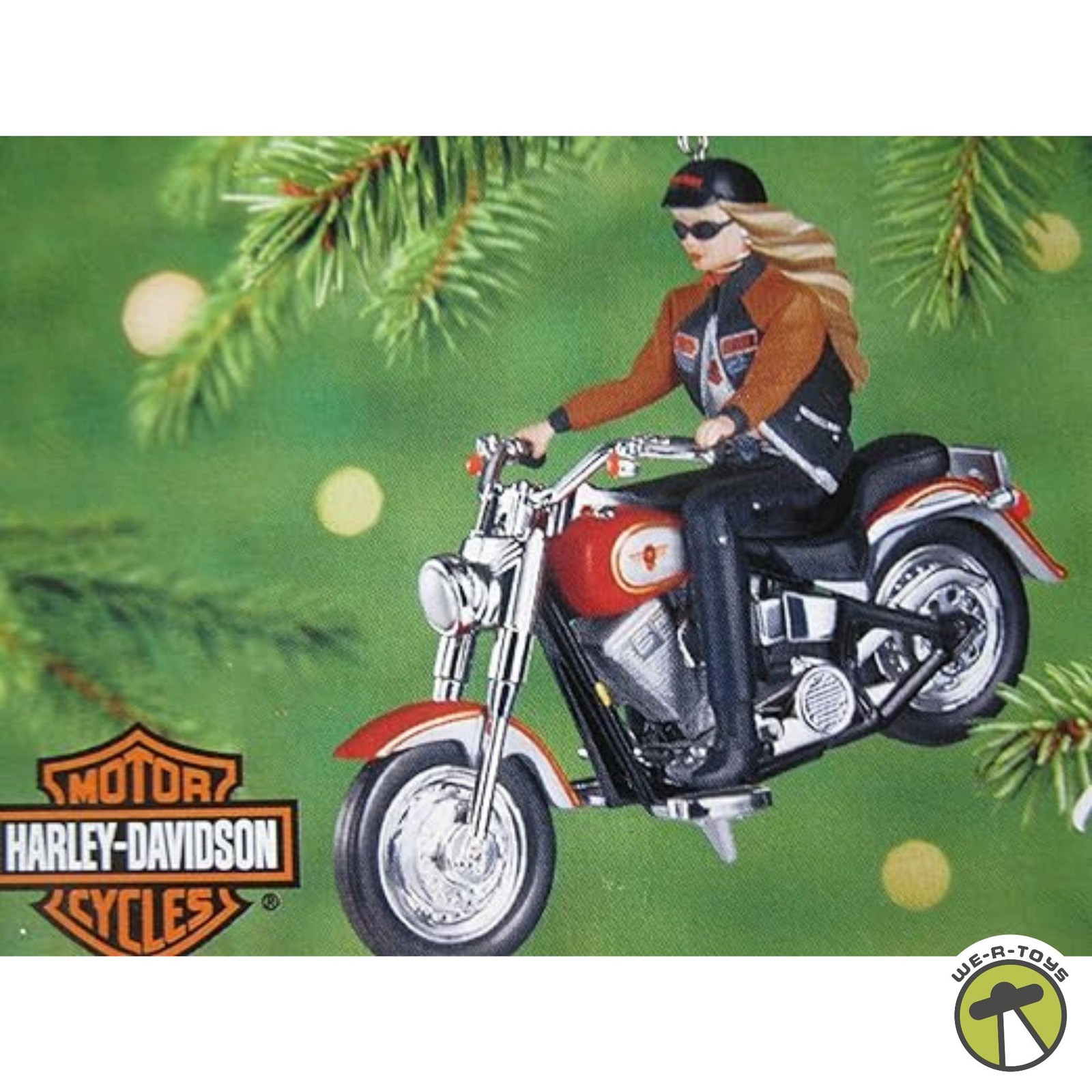 Hallmark Harley-Davidson Barbie Ornament 2001 QXI8885