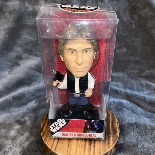 2007 Funko Wacky Wobblers Han Solo Star Wars Bobble Head New