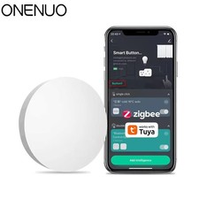 Tuya ZigBee Smart Button Scene Switch Wireless Remote one Key Controller Google.