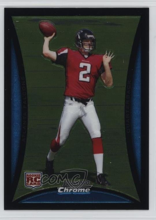 2008 Bowman Chrome Matt Ryan #BC59 3tb