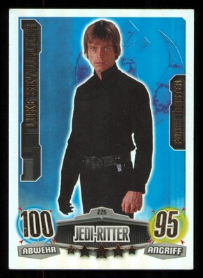 Luke Skywalker Force Attax Star Wars Movie Serie 1 Force Meister 225
