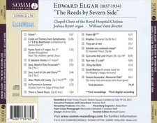 CHAPEL CHOIR OF THE ROYAL HOSPITAL CHELSEA / WILLIAM VANN REEDS BY SEVERN SIDE: