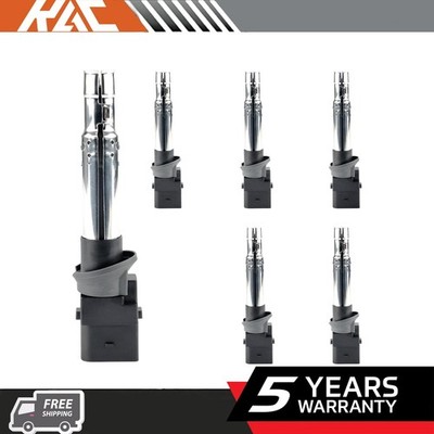 6x Ignition Coil Fit For Volkswagen Atlas Touareg Passat V6 3.6L 95560210105