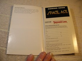 dragons lair sega cd cib