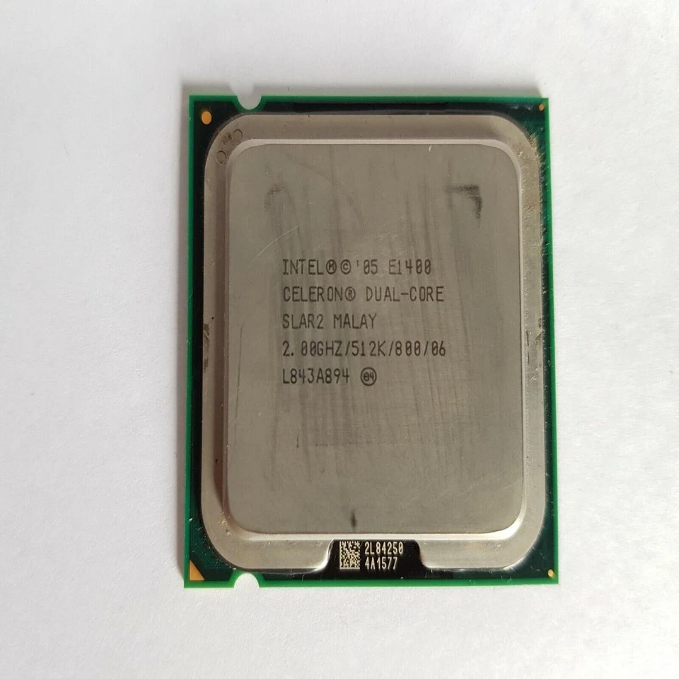 Intel Celeron E1400 SLAR2 CPU Processor LGA775 LGA 775 Desktop PC 2,00GHZ Tray - Image 3 of 4