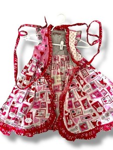 JELLY THE PUG 6x YOUTH VALENTINES DAY DRESS