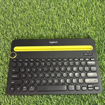 Logitech K480 Bluetooth Multi-Device Keyboard Tested Working Black 