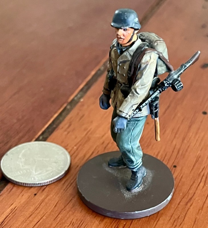 Vintage WWII World War 2 ORYON Metal Toy Army German Soldier