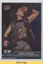 2024 Upper Deck AEW All Elite Wrestling Silver Foil Sammy Guevara #45 READ 1i24