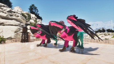 ARK SURVIVAL ASCENDED (ASA) PVE: Galaxy Griffin (Ei Paar)    