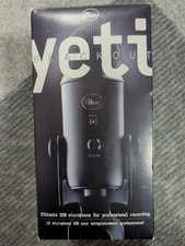 Blue Yeti Microphone Professional Multi-Pattern USB - Blackout