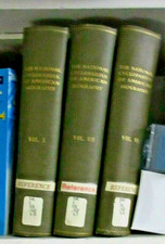 The National Cyclopedia of American Biography Vol. X  XI  XII   Ex Library 1900