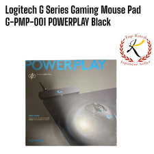  US/DDP  Logitech G Series Gaming Mouse Pad G-PMP-001 POWERPLAY Black Used F/J
