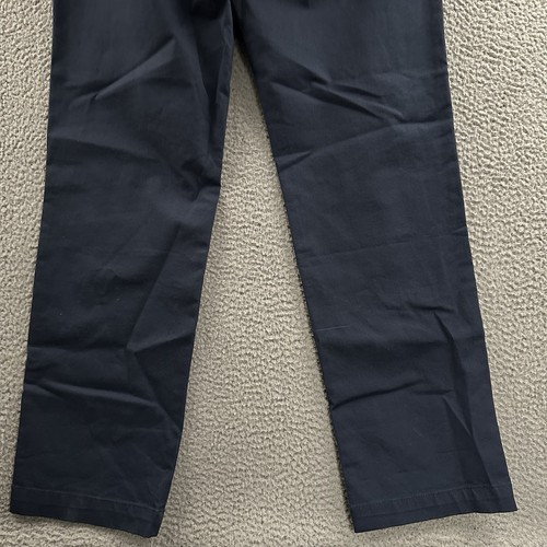 Brooks Brothers Fleece Boys Pants Blue Size 20 Chino Elastic Waist Cotton Blend - Picture 15 of 17