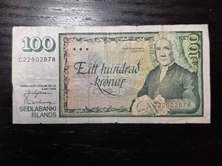 Iceland 100 Kronur 1986 P 54