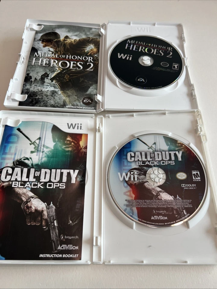 Nintendo Wii Military Shooter Lot Of 2 Games (Nintendo Wii) Free Shipping! - Image 2 of 4