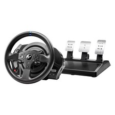 Thrustmaster - T300RS GT Racing Wheel and 3 Pedal Set for PlayStation 4, Play...
