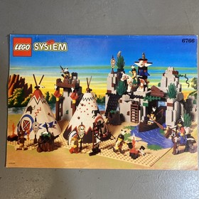 LEGO Western: Rapid River Village (6766) 100% Complete W/ Instructions