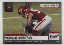 2021 Panini Prestige Highlight Reel Xtra Points Purple 10/149 Chase Young d4v