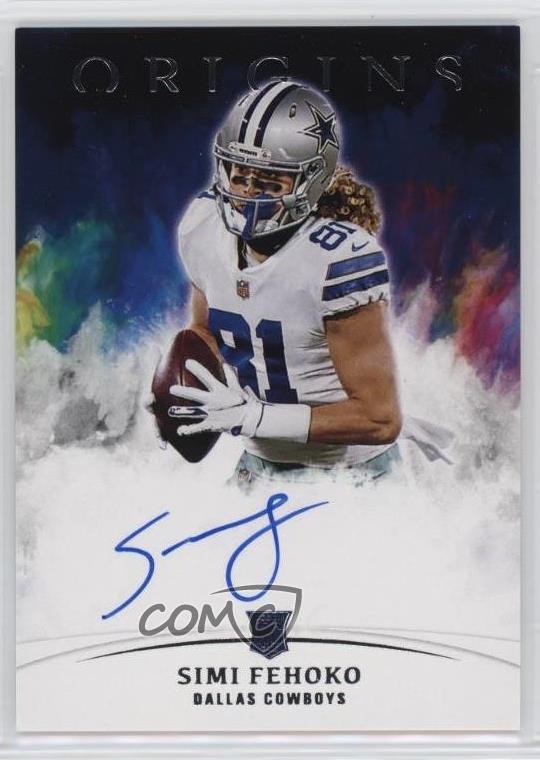 2021 Panini Origins Rookie Simi Fehoko #RA-SF Auto RC 0m0