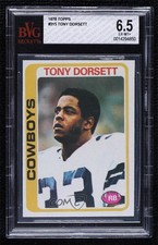 1978 Topps Tony Dorsett #315 BVG 6.5 HOF p6d
