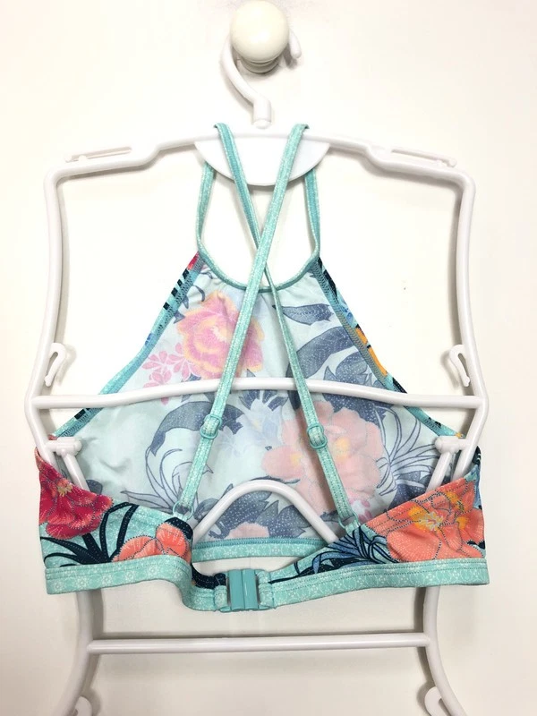 Esprit Mädchen Badetop Schwimmtop Top, Blau Multi, DE164 cm(14 Jahre) - Bild 2 von 2