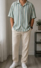 Vintage Dressing Herren Freizeit Hemd Gr XL