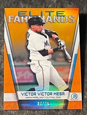 2019 Bowman Chrome ORANGE REFRACTOR Victor Victor Mesa 17/25
