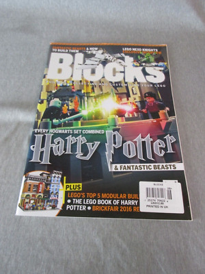 BLOCKS MAGAZINE DEC 2016 LEGO MAGAZINE HARRY POTTER FANTASTIC BEASTS