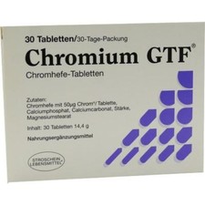 CHROMIUM GTF Tabletten 30 St PZN 3346526
