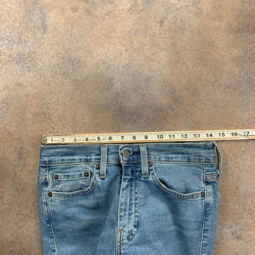 LEVI'S 519 Jeans Mens (29 Inch Waist) (32 Inch Leg) Skinny Fit Blue - Picture 4 of 14