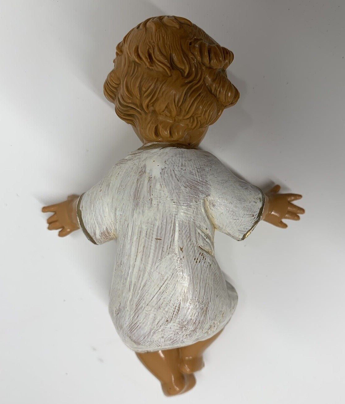 1991 Fontanini Nativity Set Holy Family 12" Figures, Mary, Joseph, Shed