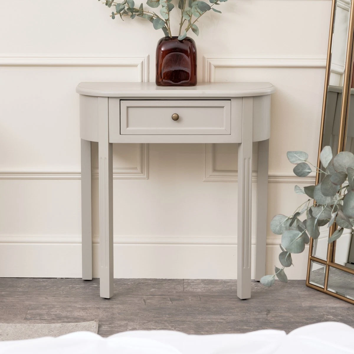 Half cheap table hallway