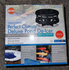 K&H 750W Deluxe Pond De-Icer Floating or Submersible Thermostatic 12 foot Cord