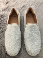 Ugg Australia Ricci Slip On Furry Sneakers Shoes Mint Green Sz 10 NEW