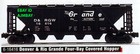 LIONEL 16412 C&NW, 16414  CCC STL, 16416 D&RG, 1994 NEW IN BOX — photo 3