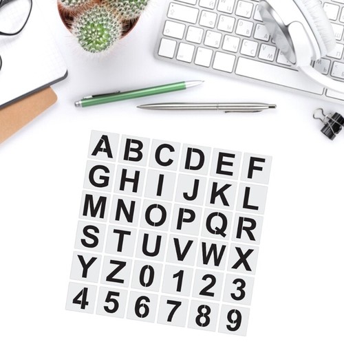 Contemporary Alphabets Letter for Bulletin Boards Black Decoration Cutout Letter