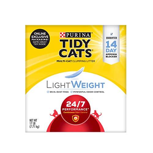 ina Tidy Cats Lightweight Clumping Cat Litter, 24/7 Performa