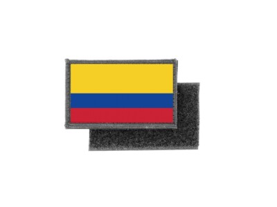 Patch Printed Badge Flag Colombia Colombian
