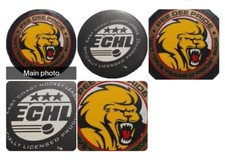 1997-2002 PEE DEE PRIDE ECHL 5TH ANN. HOCKEY PUCK LINDSAY MFG. MADE IN 🇨🇦