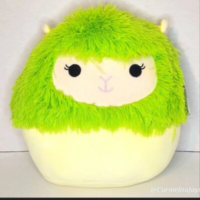 Squishmallows Cavaleri the Green Alpaca Llama Lamb 5'' NWT Spring Easter
