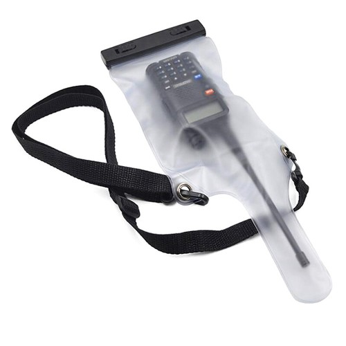 Portable Radio Waterproof Case Bag For Walkie Talkie Cover Holder With Lanya_$i - Zdjęcie 8 z 12