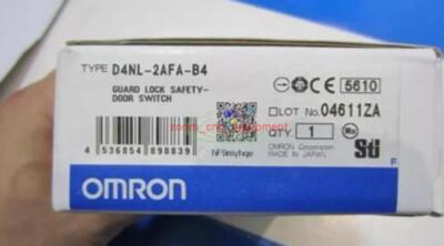 1Pcs Omron Guard Lock Safety Door Switch D4NL-2AFA-B4 D4NL2AFAB4 New