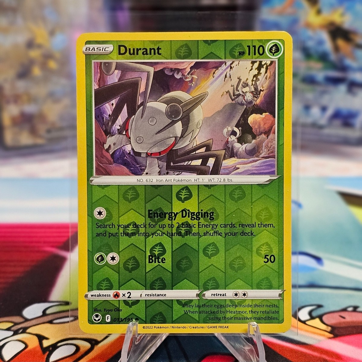 Durant - 013/195 - Silver Tempest - Pokemon TCG - Reverse Holo