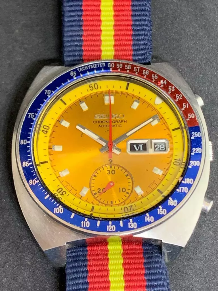 Seiko tachymeter automatic sale