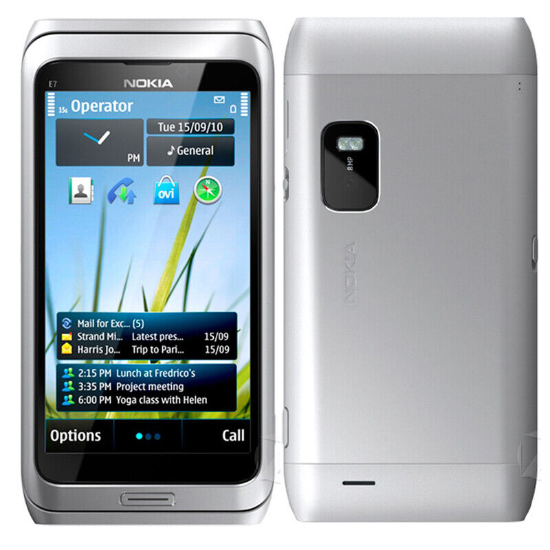 Nokia E7 E7-00 Touch Screen Slide Keyboard 16GB Unlocked 3G Nokia E7 E7-00 Touch Screen Slide Keyboard 16GB Unlocked 3G