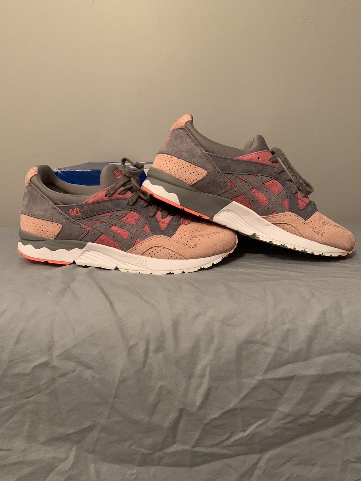 asics gel lyte v mauve wood