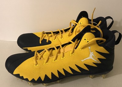 michigan jordan football cleats