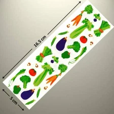 Mrs Grossman's Sticker - VEGETABLES - Carrot, Brocolli, Tomato - Up to 20% OFF!!