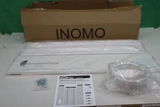INOMO Portable Ac Window Vent Kit with One Flat-mouth, Sliding Window Kit for Po